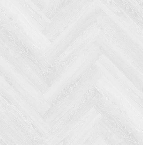Sample of Lenox Peak Blanca, a herringbone design with white and pale gray color variations