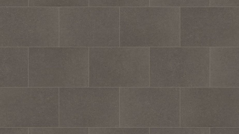 Sample of LVT Bern Stone, a medium gray concrete look tile with blue undertones